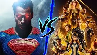 Superman VS The Eternals - Who Wins? ⚔️🔥 #shorts