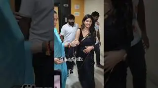 actress #supritha 😍😍😍😍😍😍😍😍 was looking gorgeous papped at her new movie event #amardeep #og #shorts