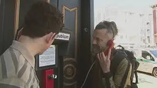 Pay phone in San Francisco, California connects folks to Abilene, Texas
