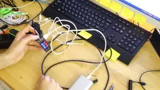 Тест microUSB шнуров  + 2 шнура из Ашан