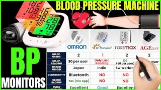 Best BP Monitor 2025💖Omron vs Dr.Morepen vs Rossmax | Top Blood Pressure Machine Review