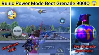Runic Power Mode Again Best Grenade 900IQ Kill 😱 | Apartment 2022 Gameplay - TERABAAPGAMING Realme6i