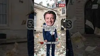 50 jours ministre, 5,9 millions &euro; d&eacute;pens&eacute;s.
