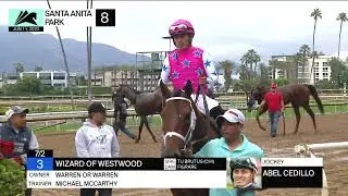 Wizard of Westwood wins the Cinema Stakes on Sunday, June 11 at Santa Anita Park