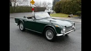 1967 Triumph TR4A IRS for Sale | British Racing Green, Wire Wheels | Merit Cars
