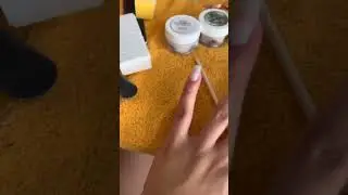 Diy dip powder nails at home #nails