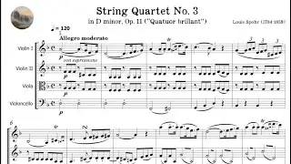 Louis Spohr - String Quartet No. 3, Op. 11 
