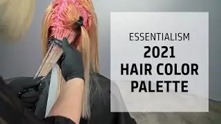 2021 Hair Color Palette from Essentialism | HAIR | COLOR | STYLE | Goldwell Education Plus