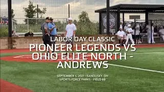 Pioneer Legends 13U vs Ohio Elite North - Andrews (Sept 5, 2021)