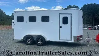 New 2026 Kiefer Kruiser 3 Horse Trailer Tour | All Aluminum