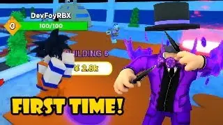 Playing Anime Battle Tycoon for the first time! | ROBLOX