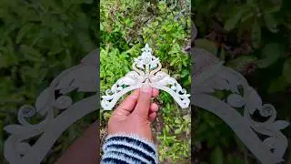 Bengali Bridal Mukut Making at Home | Easy & Beautiful #diy #shorts