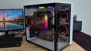 REVIEW of YGT V1 Dual Chamber PC Case Gaming Computer Case