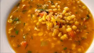Split Pea Soup with Smoked Bacon