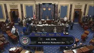 U.S. Senate passes Inflation Reduction Act