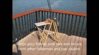 MH4 Designs Fishing pole carrier