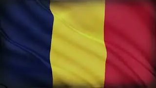 Chad Flag Waving | Chad Flag Background Video