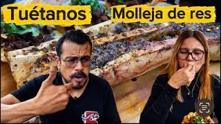 PROBANDO por PRIMERA vez TACOS de TUETANO y TACOS de MOLLEJA de RES!!