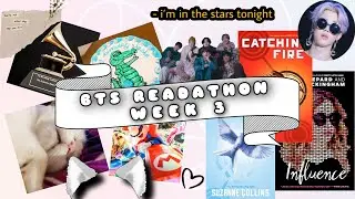 what's a tbr? | BTS READATHON WEEK 3 - reading vlog ♡♡