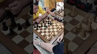 Wild game in French Defense (Exchange Variation) between Basilio Pandan Jr. versus Lorebina Carrasco