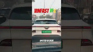 Vinfast vf6 spotted in delhi | Ev cars | #ev #vinfast #explorepage #engagement