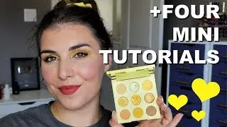 Colourpop Uh-Huh Honey Review + 4 Mini Tutorials | Bailey B.