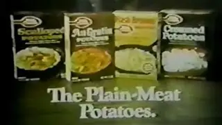 Betty Crocker Potatoes Commercial (1974)