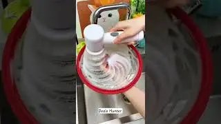 Electric Cleaning Brush, Electric Spin Scrubber With 3 Brush Heads