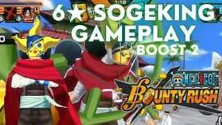 6★ Sogeking League Gameplay | One Piece Bounty Rush