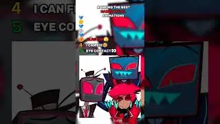 Ranking The Best Hazbin Hotel Animation #alastor #hazbinhotel #ranking #animation #art