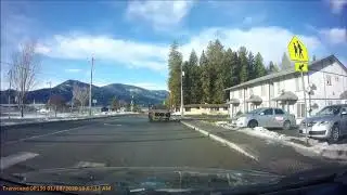 1-8-2020 Colville Washington Idiotic Driver Giving No Crap
