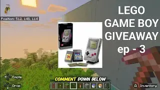 Episode 3 | Our First LEGO Giveaway (Game Boy Set!)