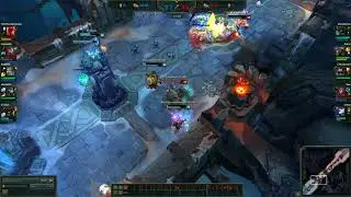 16 Maokai + Galio + Lee Sin vs Zilean + Kindred (?)