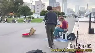 Japanese popping dancer & Markus K