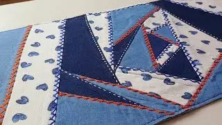 How to use up your  scrap fabric to make  beautiful  products | sewing  craft