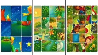 Jigsolitaire Puzzle Slide Fun Levels 13 14 15 Game Walkthrough