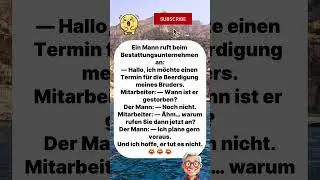 ⚰️ Ein sehr fr&uuml;her Anruf😅