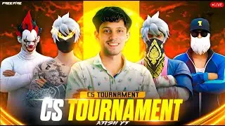 FREE FIRE 🔥CS TOURNAMENT 🏆|QUATER- FINALS |AND  2ND ROUND MATCH | POOL-B| #freefirelive