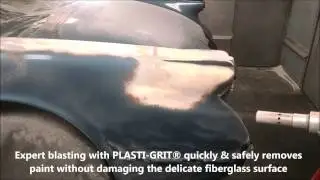 1954 Corvette Plastic Media Blasting