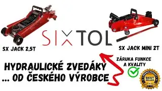 Sixtol | Hydraulické zvedáky Jack 2,5T a Jack mini 2T | Detailní pohled | Zkušenosti
