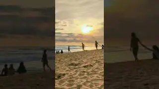 sunset  pantai watulawang ,Kabu paten Gunungkidul Daerah istimewa Yogyakarta