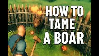 Valheim Boar Taming in 2 Minutes | Fast & Easy Guide!