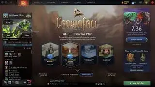 First Arcana from Candy Caravan in Crownfall ?? | #dota2 #dota2crownfall #arcana #stillpandaplays