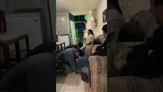 Dog Running Back And Forth Over Legs And People