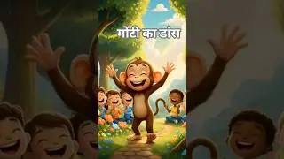 &ldquo;Monkey Dance Gone Viral 😍🔥 | मोंटी का डांस&rdquo; #shorts #monkey #dance