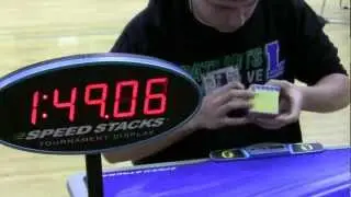 6x6 Rubik's Cube World Record - 1:49.46 (Former)
