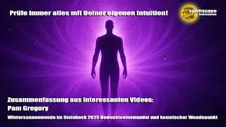 Pam Gregory &ndash; Wintersonnenwende im Steinbock 2025 Bewusstseinswandel und kosmischer Wendepunkt &ndash; Zf.