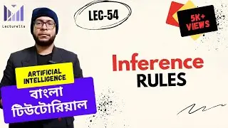 (Lec-54) Inference Rules | AI বাংলা টিউটোরিয়াল