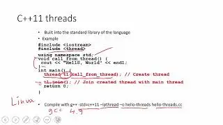 Intro parallel programming  Explicit threading in C%2B%2B11