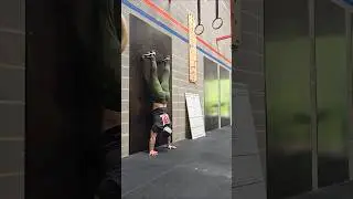 Wall walk / Wall climb #gym #crossfit #bodyweight #wallwalk #wallclimb